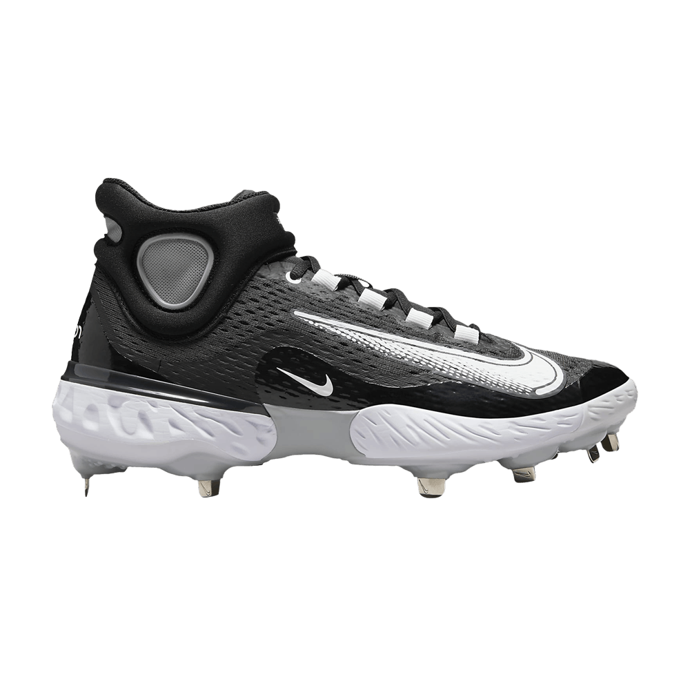 Кроссовки Nike Alpha Huarache Elite 4 Mid 'Black Dark Smoke Grey'