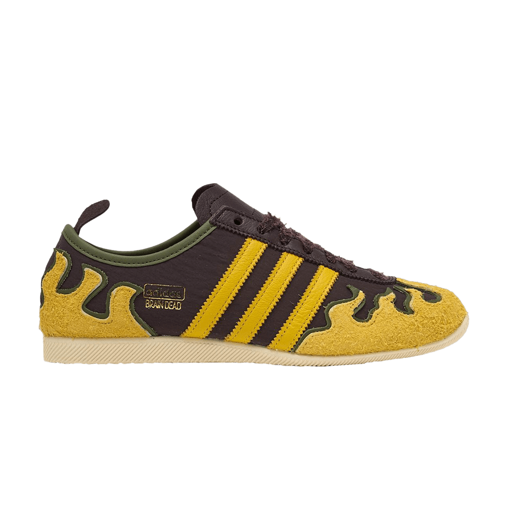 Кроссовки Brain Dead x adidas Japan 'Brown Hazel Yellow'