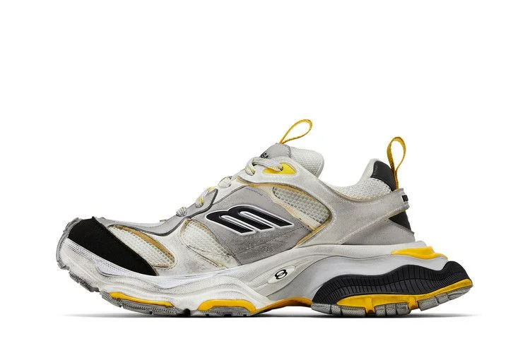 Кроссовки Balenciaga Cargo Sneaker 'Worn-Out - Grey Yellow'