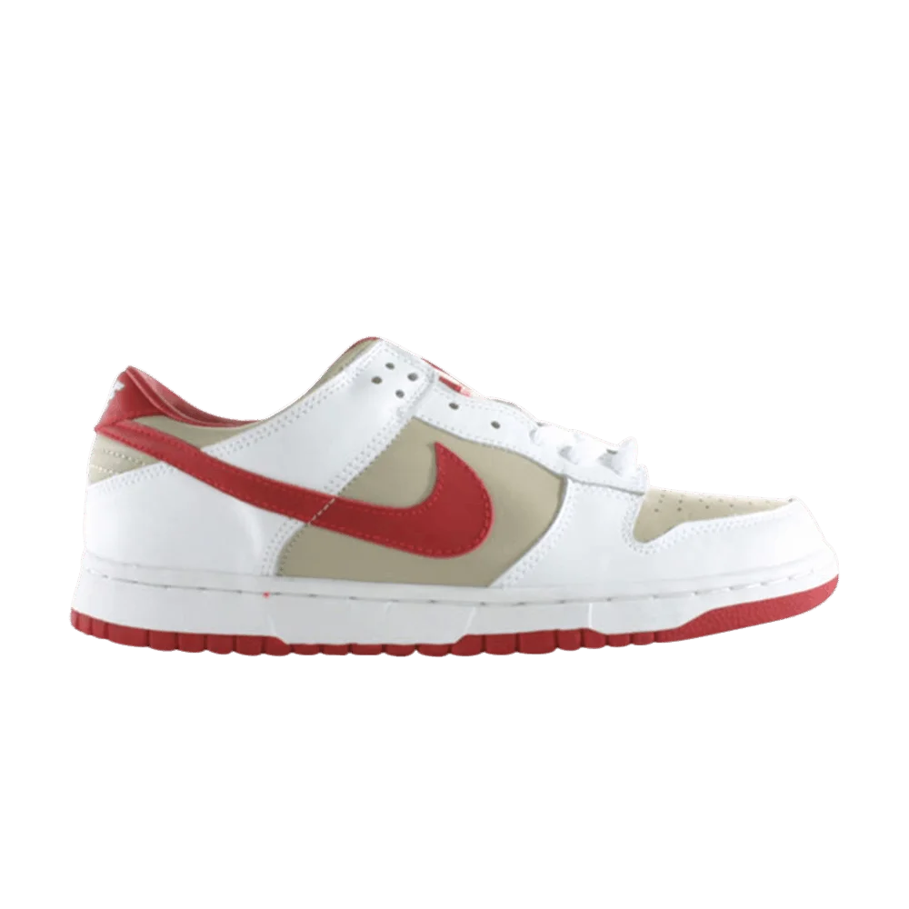Krossovki-Nike-Wmns-Dunk-Low-Pro-Light-Stone-Varsity-Red