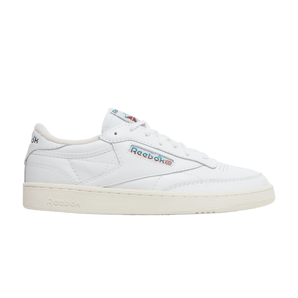 Кроссовки Reebok Club C 85 Vintage 'Split Logo - Teal Burgundy'