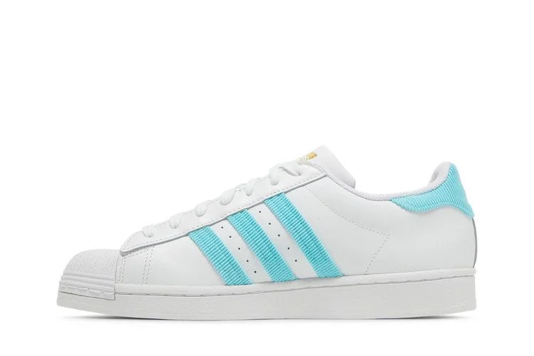 Кроссовки Adidas Superstar 'White Pulse Aqua'