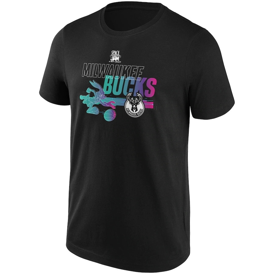 Футболка Milwaukee Bucks Fanatics Branded Space Jam Baller Bugs T-Shirt – Mens