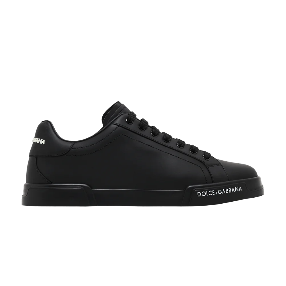 Krossovki-Dolce-Gabbana-Portofino-Black