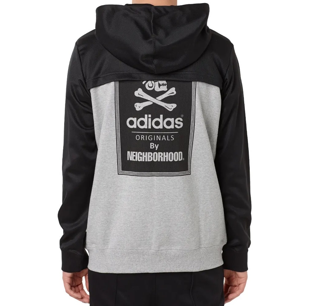 Худи adidas Neighborhood Zip Up Hoodie Black/Grey