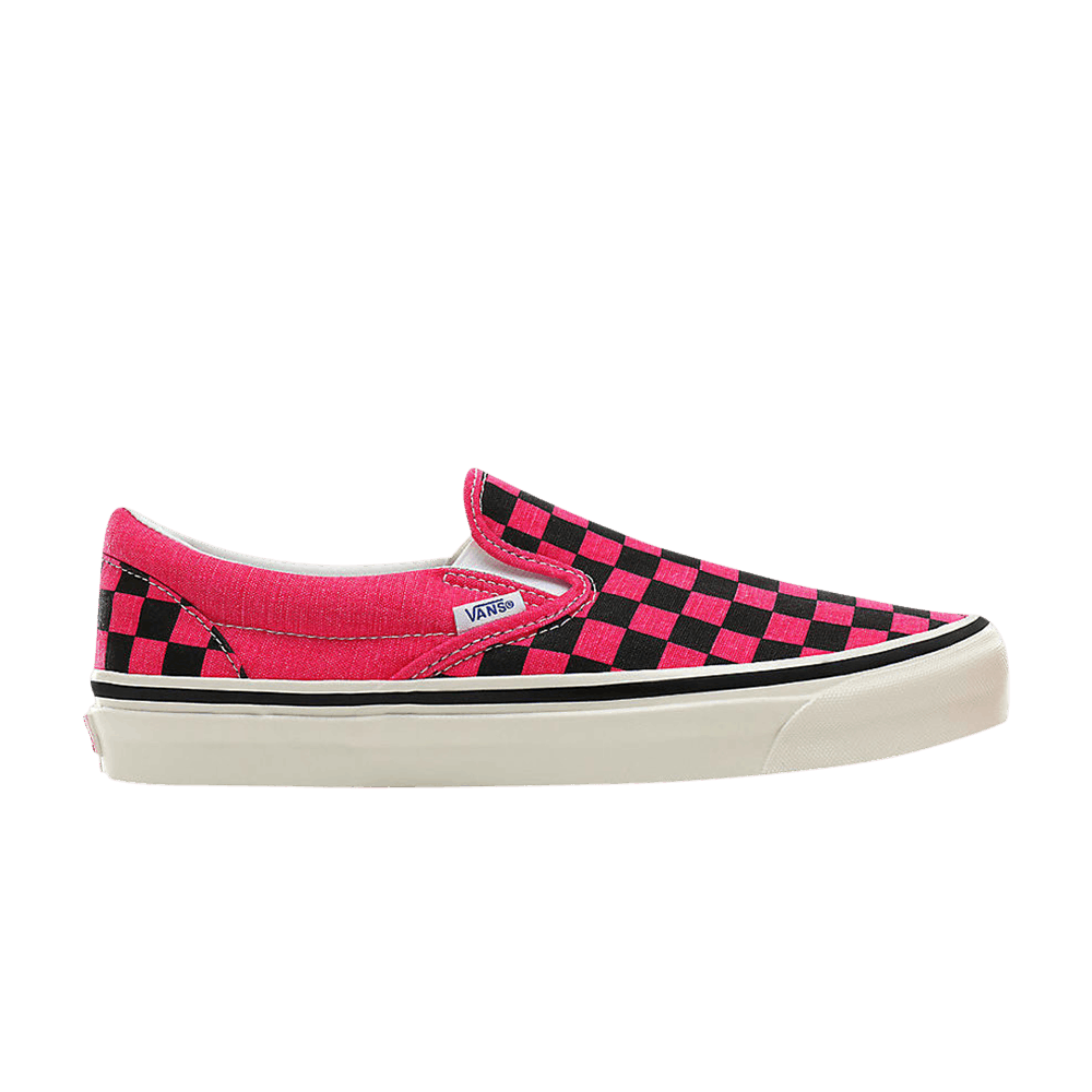 Кроссовки Vans Classic Slip-On 98 DX 'Anaheim Factory - Pink Neon Checkerboard'