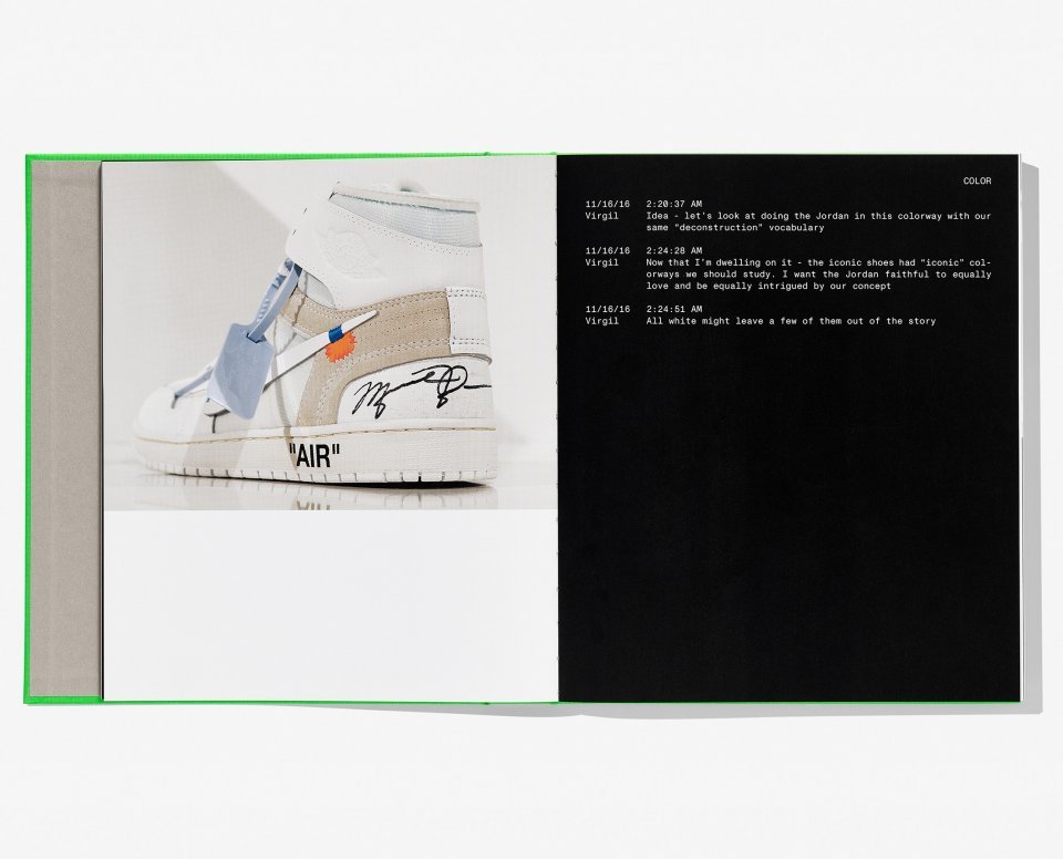 Книга Virgil Abloh x Nike ICONS "The Ten" Something's Off Book