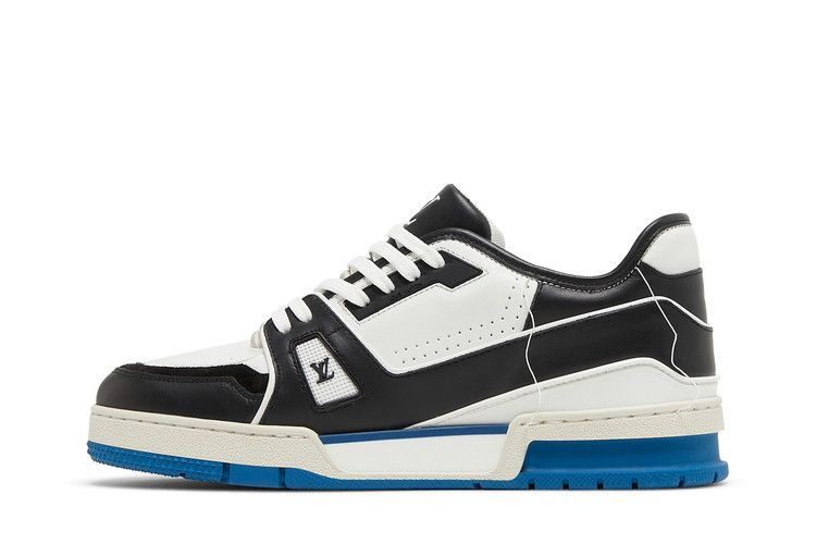Кроссовки Louis Vuitton Trainer 'White Black Blue'