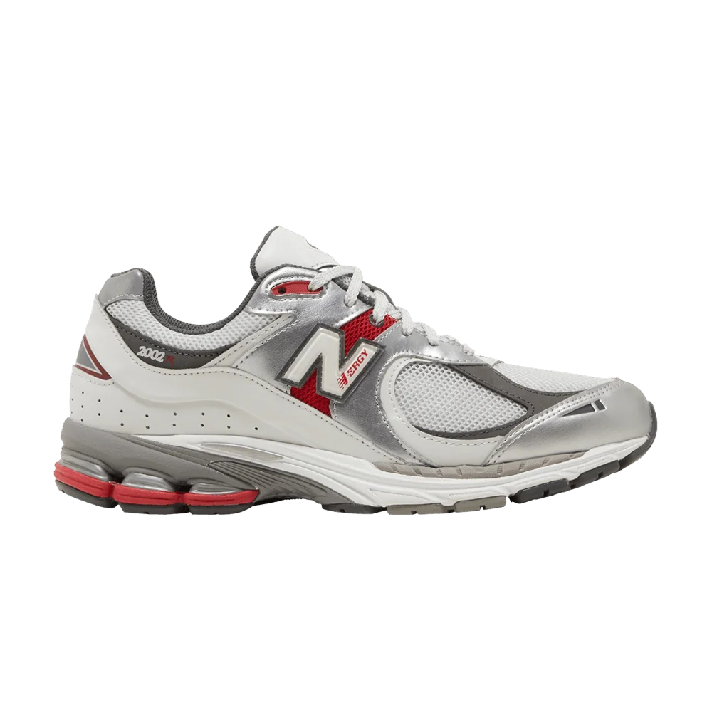 Кроссовки New Balance 2002R 'Silver Metallic Team Red'