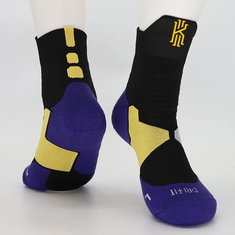 Спортивные носки Daiong Irving Black-Yellow Socks