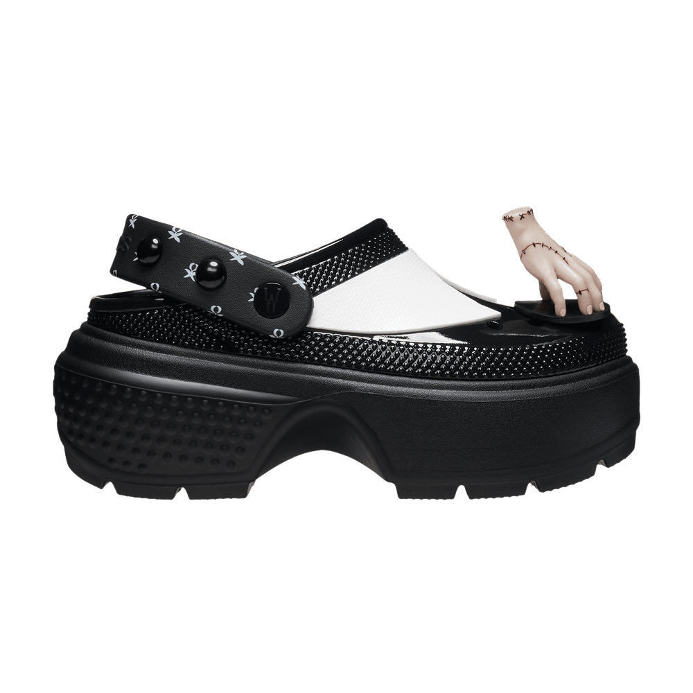 Кроссовки Crocs Wednesday x Stomp Clog 'Wednesday Addams'