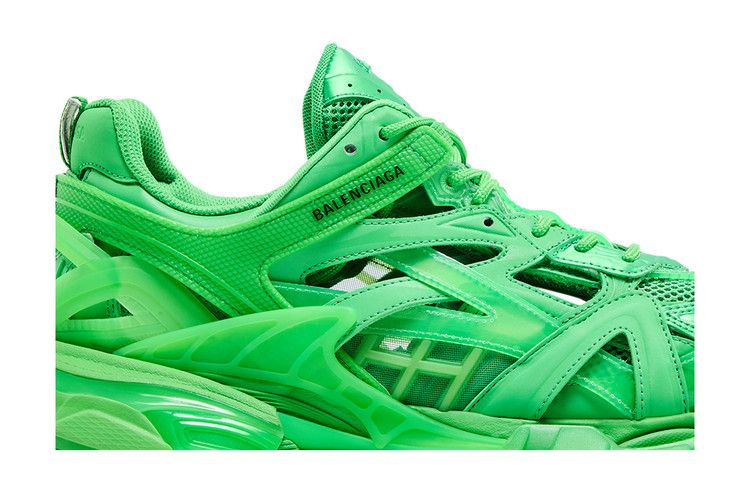 Кроссовки Balenciaga Track.2 Sneaker 'Clear Sole - Green'
