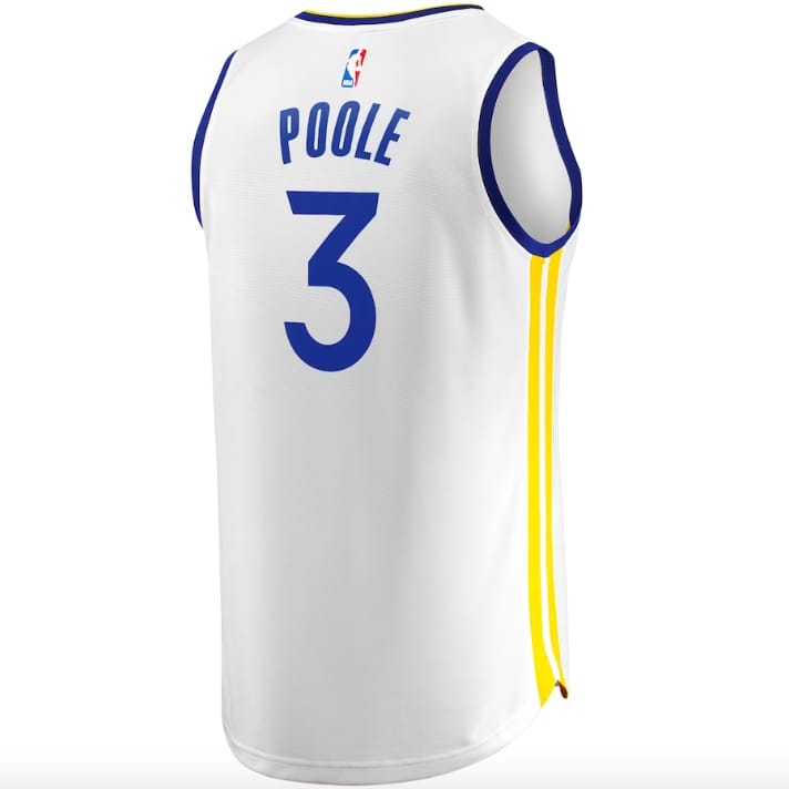 2022-NBA-Finals-Champions-Golden-State-Warriors-3-Jordan-Poole-Fast-Break-Association-White-Jersey-2