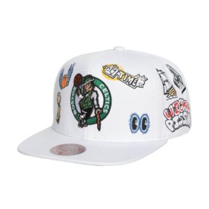 Hand-Drawn-Snapback-Boston-Celtics-Hat-300x300