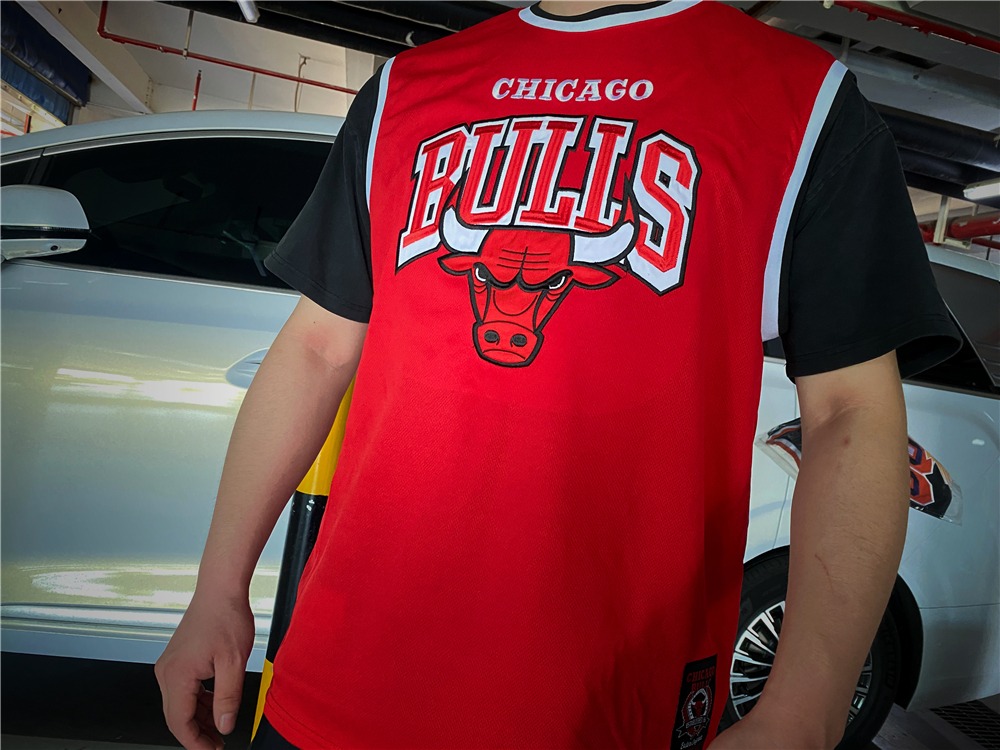 Баскетбольная джерси Buck Up Chicago Bulls Red Jersey