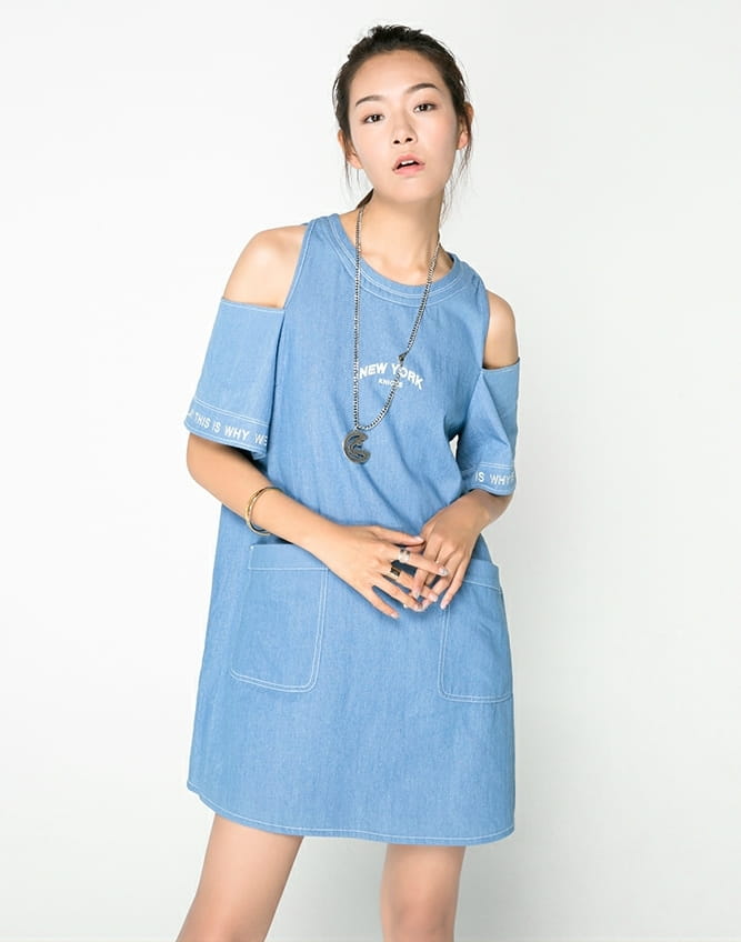 Платье 2018 NBA New York Knicks Denim Dress