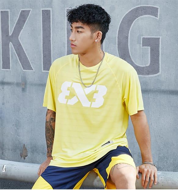 Футболка Ehot FIBA Logo Yellow T-shirt