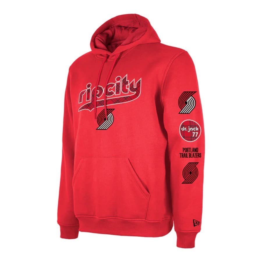 Худи New Era Portland Trailblazers 2024 City Edition NBA Hoodie