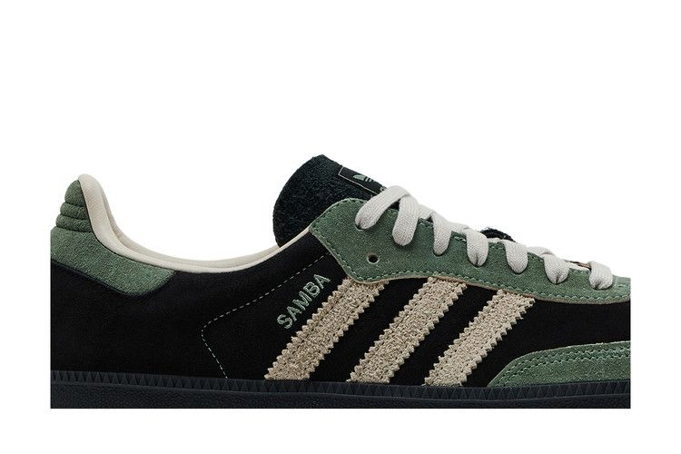 Кроссовки adidas Wmns Samba OG 'Black Silver Green'