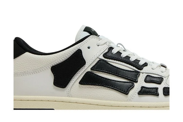 Кроссовки Amiri Skel Top Low 'White Black' 2024