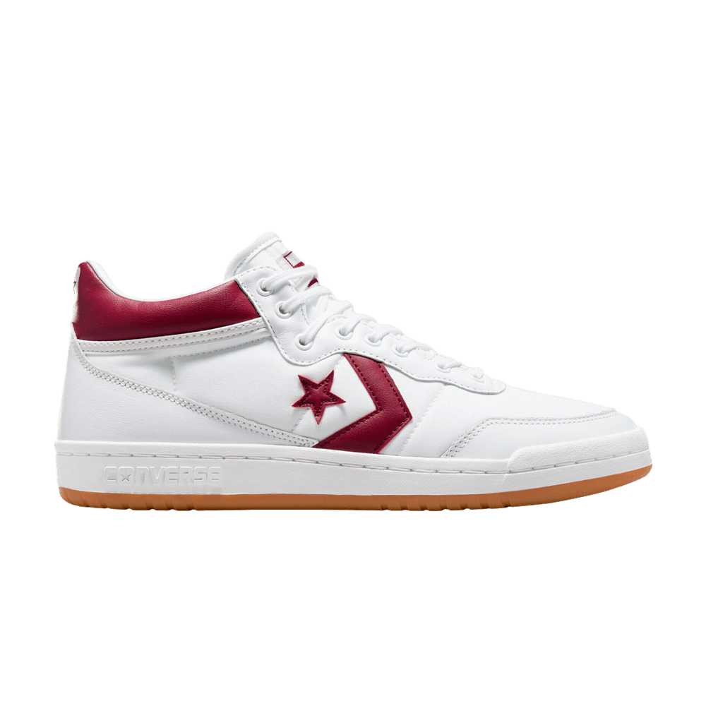 Кроссовки Converse Fastbreak Pro Leather Mid 'White Team Red Gum'