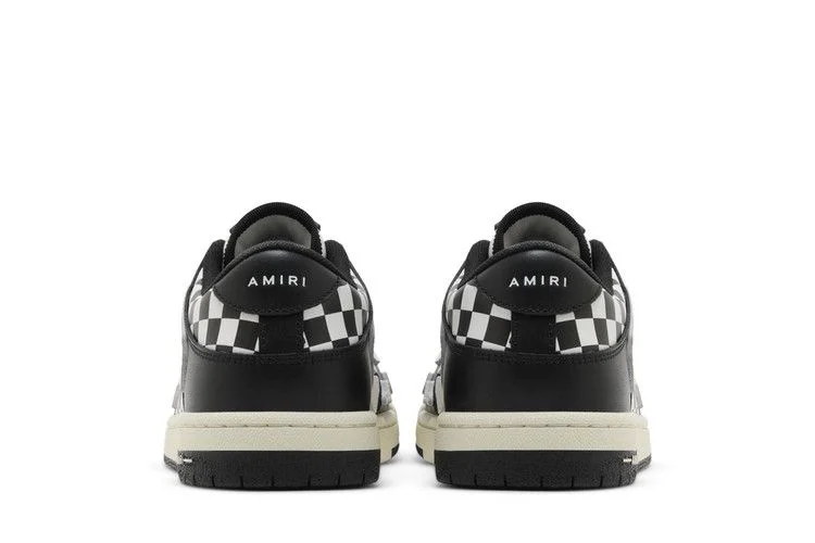 Кроссовки Amiri Wmns Skel Top Low 'Checkered - Black White'