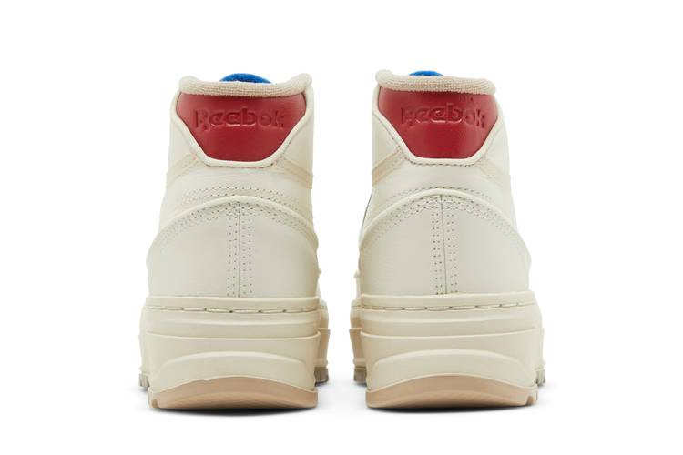 Кроссовки Reebok Wmns Club C Geo Mid 'Chalk Flash Red'