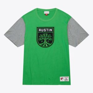 Mitchell-Ness-Green-Austin-FC-Color-Blocked-T-Shirt-300x300