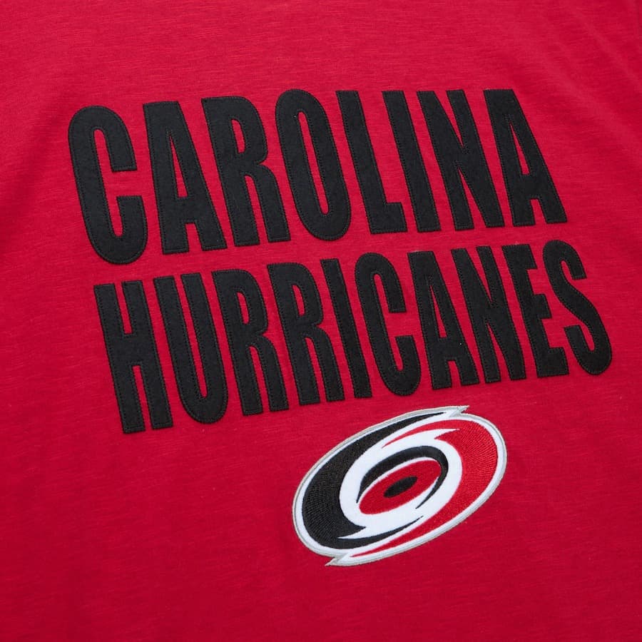 Футболка Mitchell & Ness Red Carolina Hurricanes Legendary Slub T-Shirt
