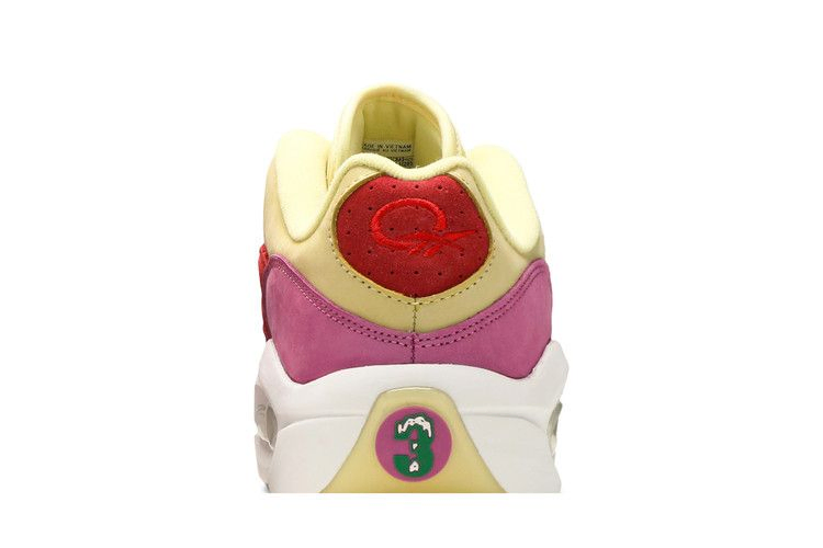 Кроссовки Reebok BBC Ice Cream x Question Low 'Yellow Red'