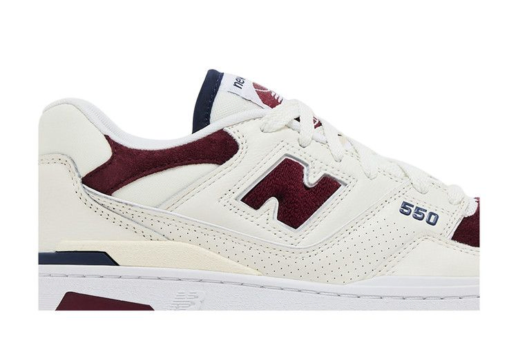 Кроссовки New Balance 550 'Suede Toe Pack - Burgundy Navy'
