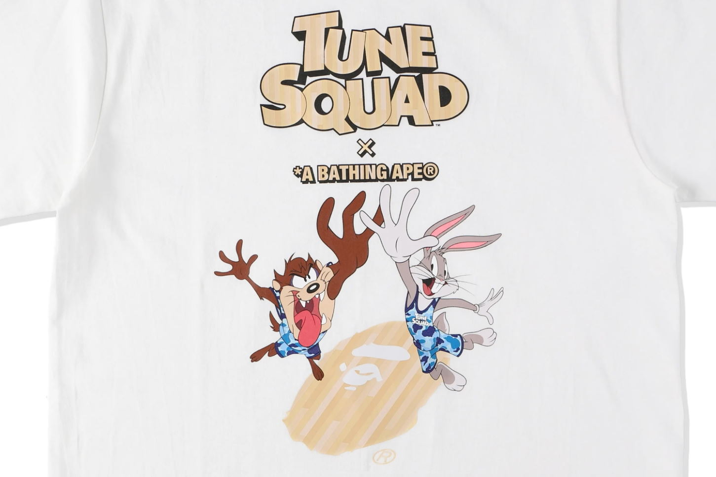 Футболка BAPE x Space Jam Tee White