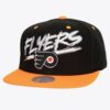 Mitchell-Ness-Black-Philadelphia-Flyers-Transcript-Snapback-Hat-100x100