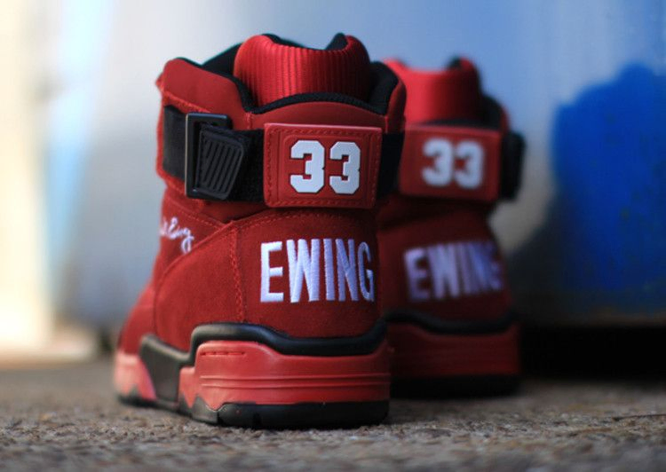 Кроссовки Ewing 33 Hi 'Red Black White'