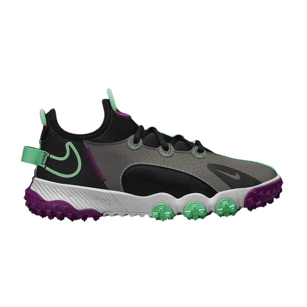 Кроссовки Nike Future Field GS 'Black Green Glow'