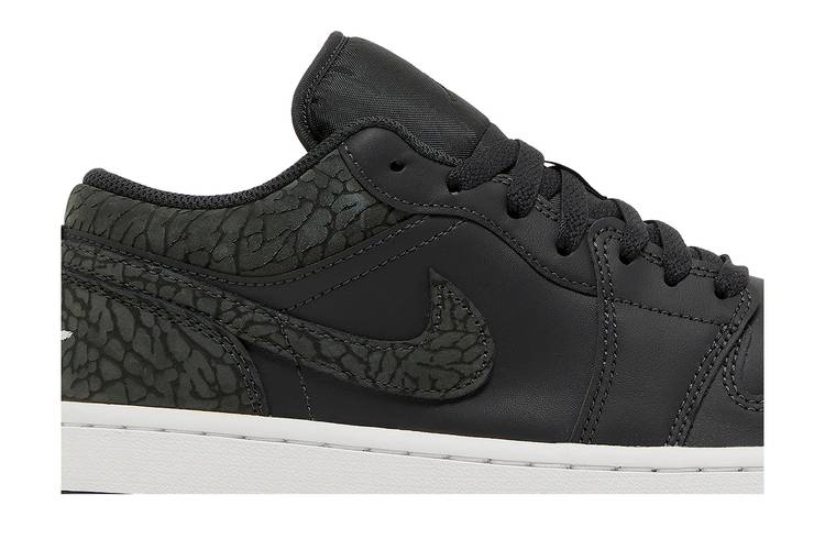 Кроссовки Air Jordan 1 Low SE 'Black Elephant'
