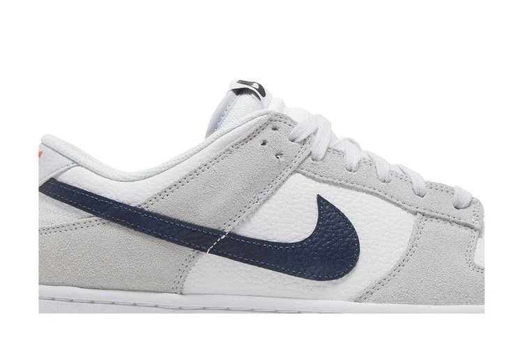 Кроссовки Nike Dunk Low 'Mini Swoosh - Football Grey Midnight Navy'