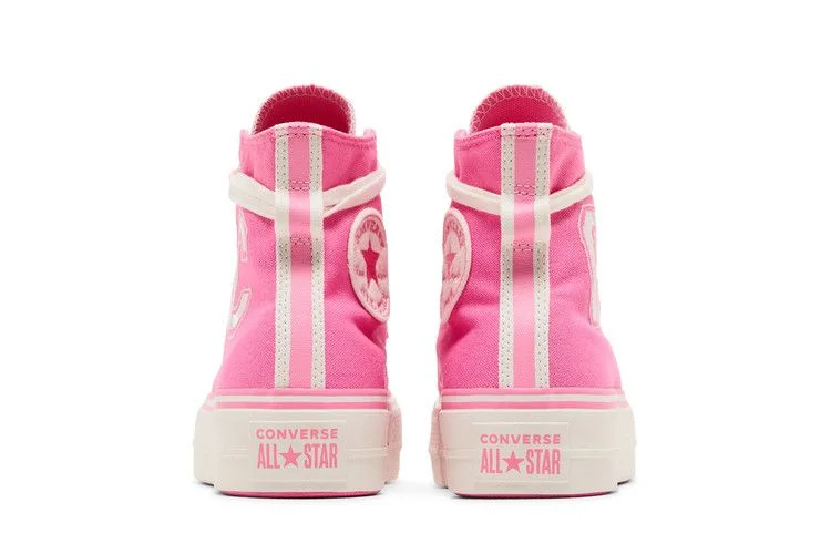 Кроссовки Converse Wmns Chuck Taylor All Star Lift Platform Retro Varsity High 'Oops Pink'