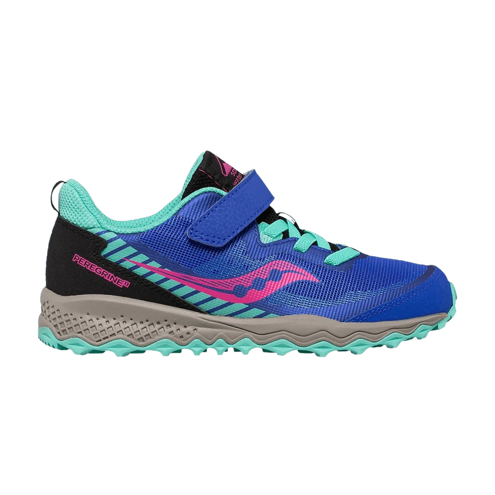 Кроссовки Saucony Peregrine 11 Shield A/C Big Kid 'Blue Turquoise'