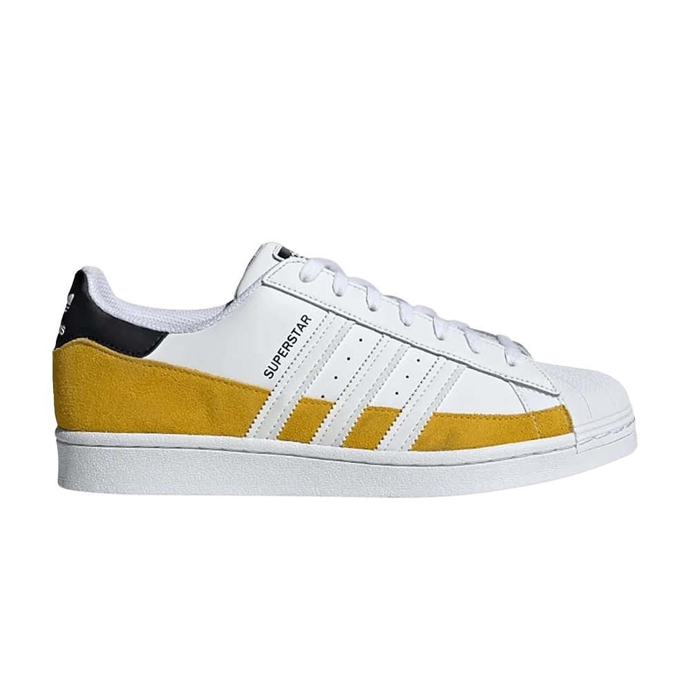 Кроссовки Adidas Superstar 'Hazy Yellow White'
