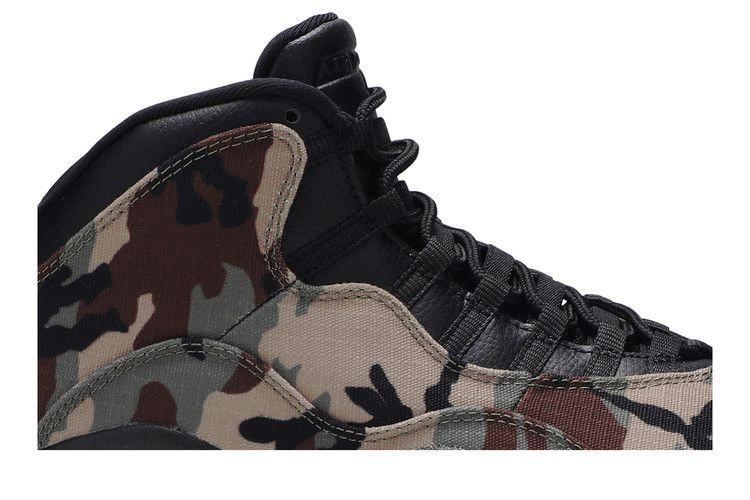 Кроссовки Air Jordan 10 Retro 'Woodland Camo'