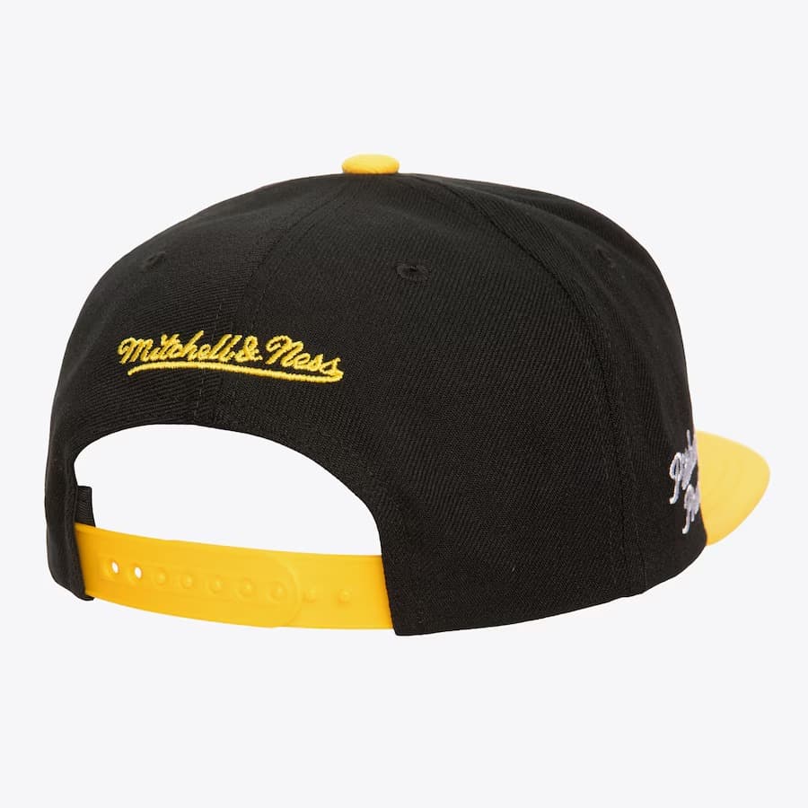 Бейсболка Mitchell & Ness Black Pittsburgh Pirates Uprise Snapback Hat