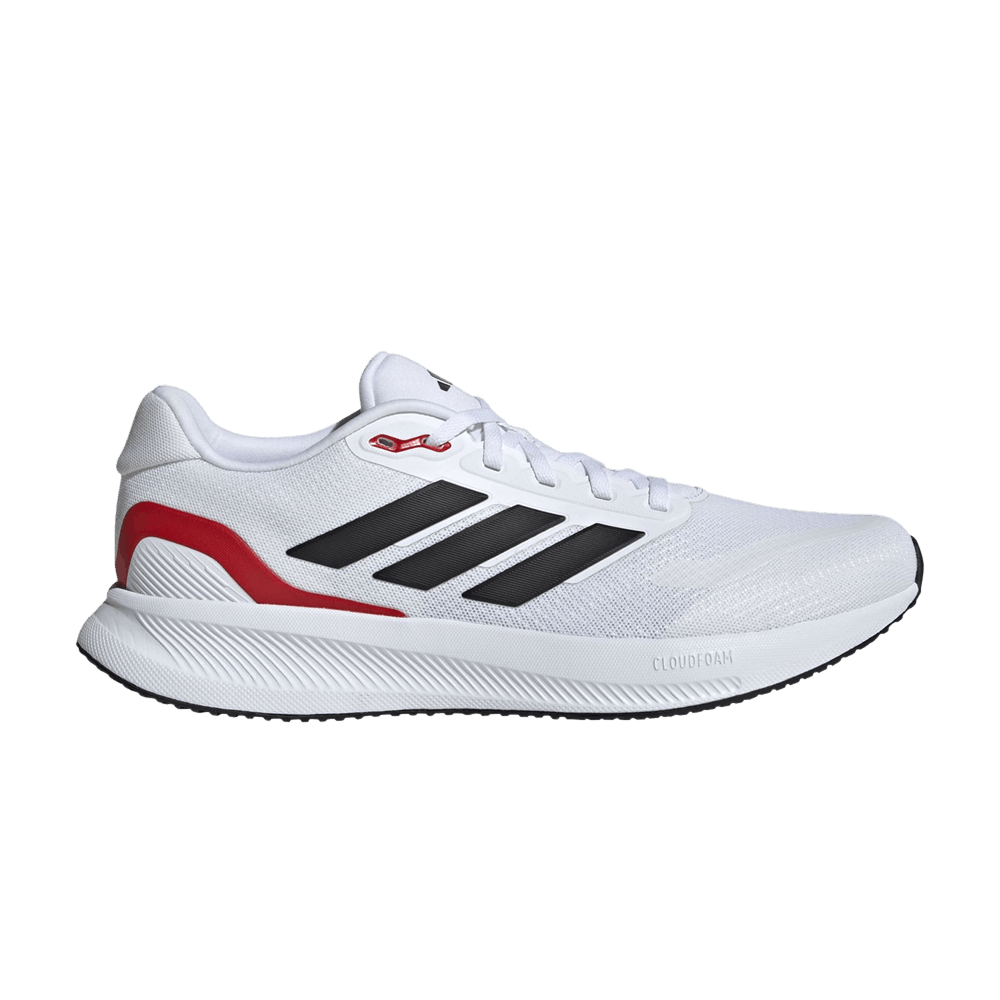 Кроссовки Adidas Runfalcon 5 'White Black Scarlet'