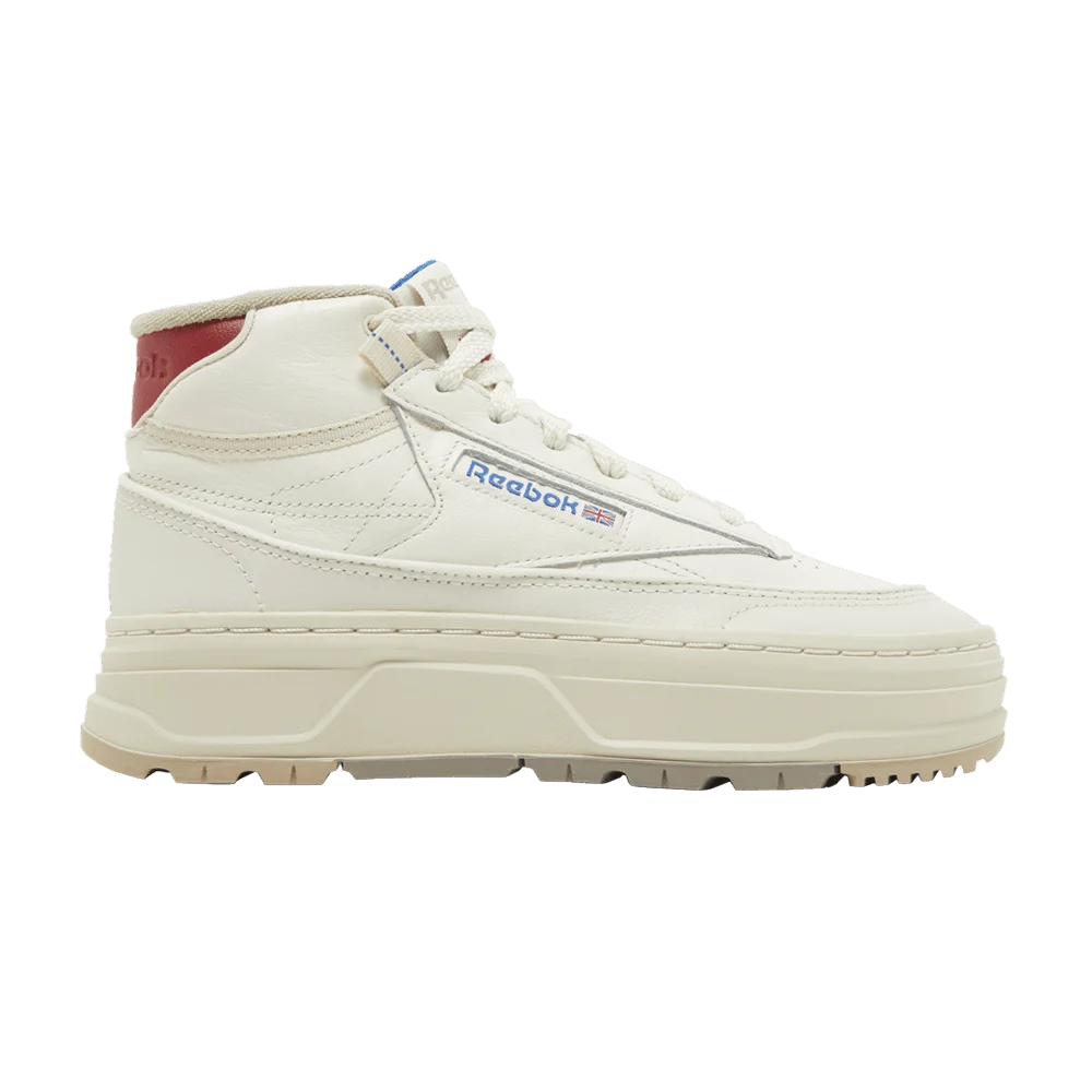 Krossovki-Reebok-Wmns-Club-C-Geo-Mid-Chalk-Flash-Red