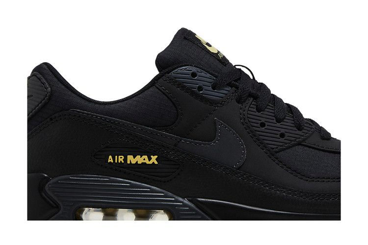 Кроссовки Nike Air Max 90 'Black Buff Gold'