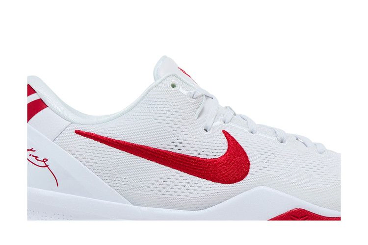 Кроссовки Nike Kobe 8 Protro TB Promo 'White University Red'