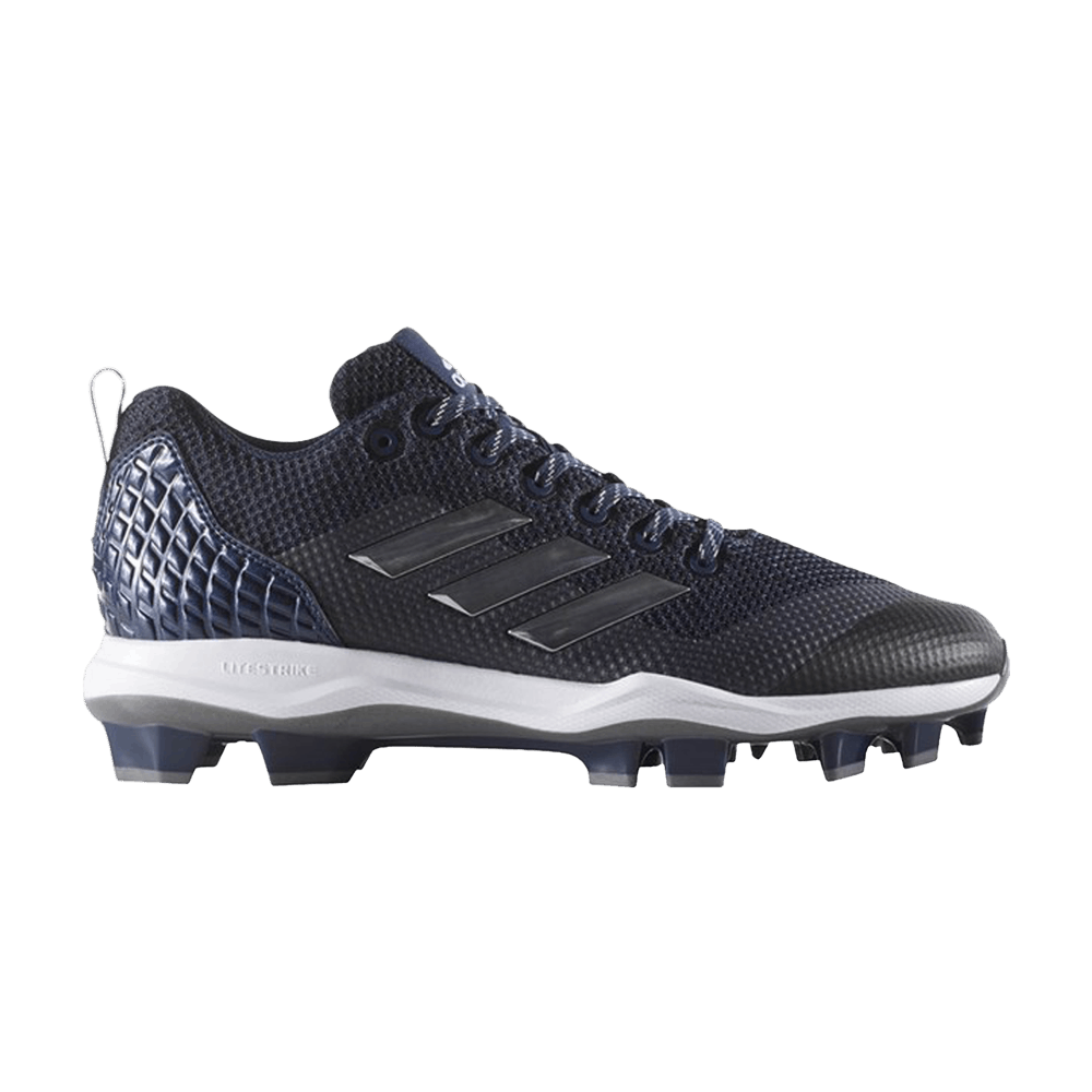 Кроссовки Adidas Power Alley 5 TPU 'Navy Silver'