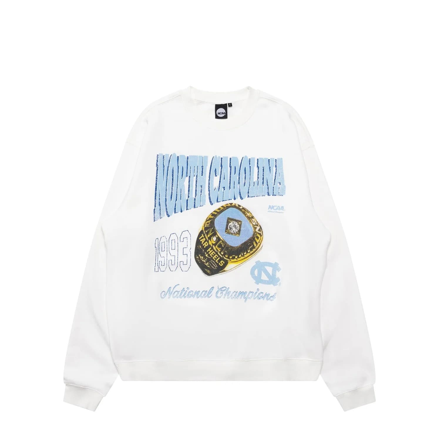 Футболка NCAA University Of North Carolina 1993 Ring Champs NCAA Crewneck Jumper
