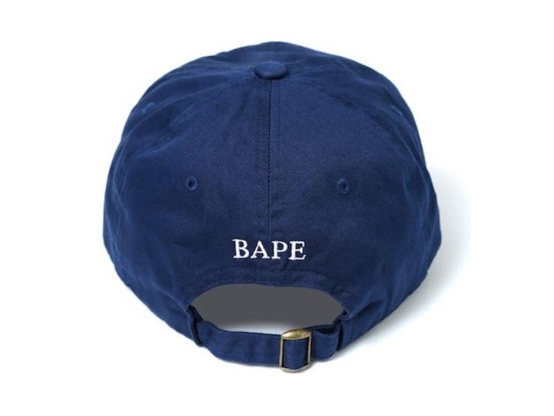 Бейсболка BAPE Ape Head Embroidery Panel Cap Navy