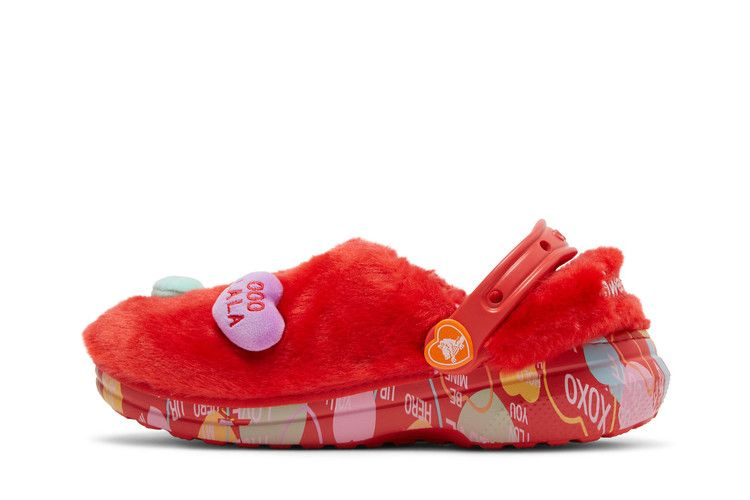 Сабо Sweethearts x Crocs Clog Classic Fur 'Valentine's Day'